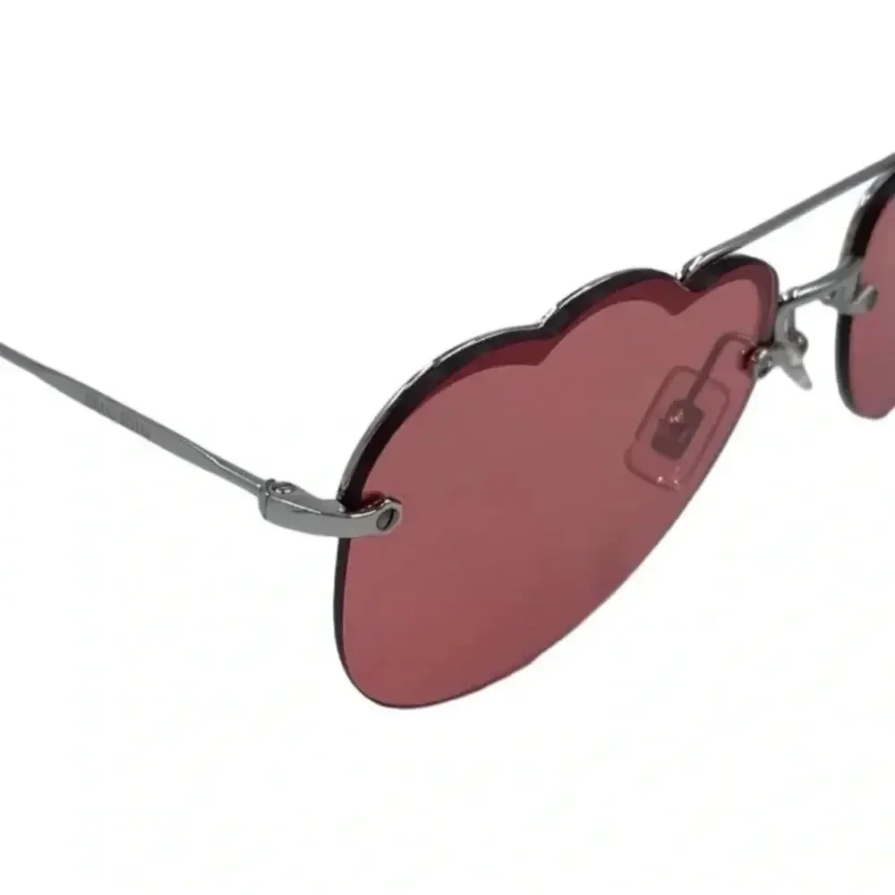 MIU MIU MU56US - Pink Lens Metal Frame Sunglasses NWT